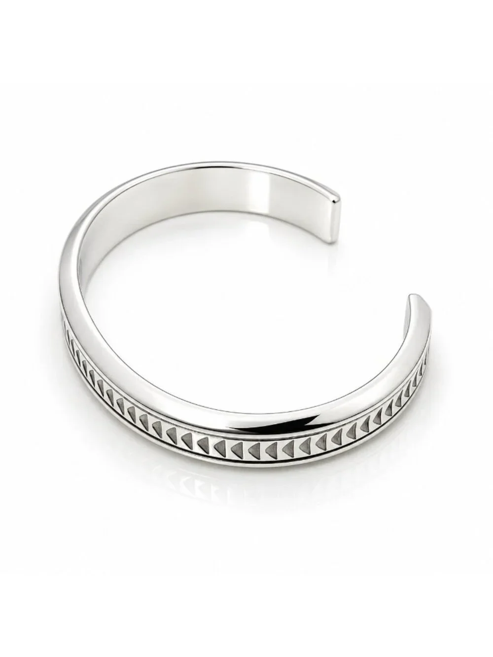 Tiffany & Co Mens Caliper Cuff Bracelet by Paloma Picasso in Sterling Silver
